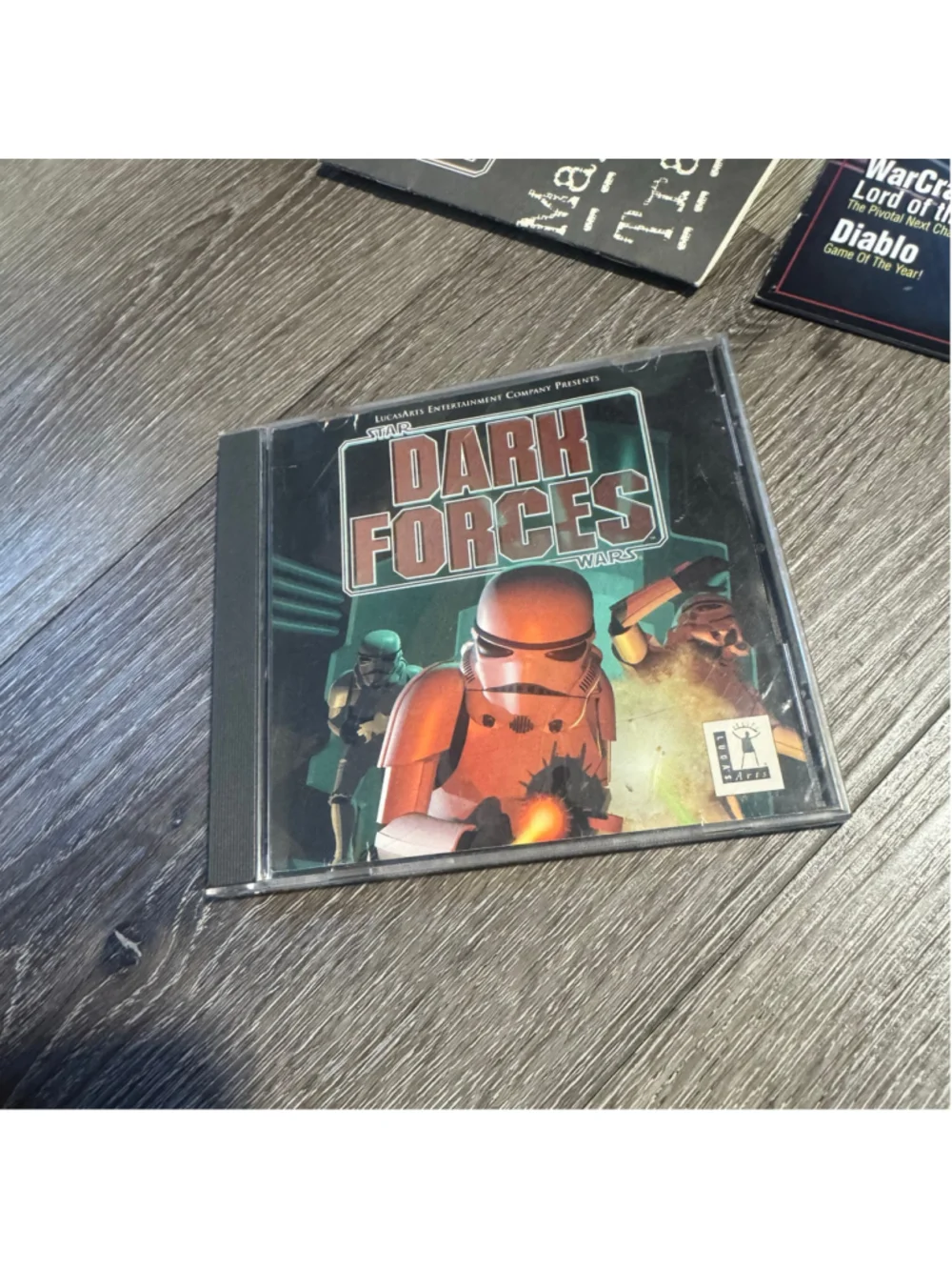 Vtg Vintage 1994 LucasArts Star Wars Dark Forces PC Video Game Cib Complete
